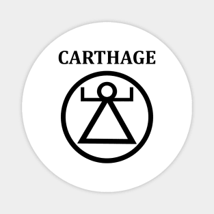 Ancient Carthage Tanit Symbol Magnet